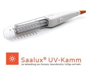 Saalux® UVB-Kamm (311 nm) Behandlung von Schuppenflechte, Vitiligo und Neurodermitis