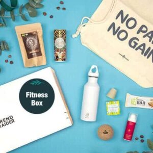 TrendRaider FitnessBox Geschenk fuer Sportliebhaber Geschenk mit Fitness Produkten