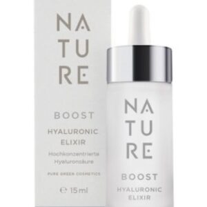 nature boost hyaluronic elexir für Tiefenhydration mit hoch- und niedermolekularer Hyaluronsäure