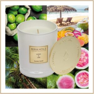 scented candle guava lime