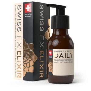 swiss fx cbd body lotion