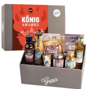 gepps geschenkset könig am grill