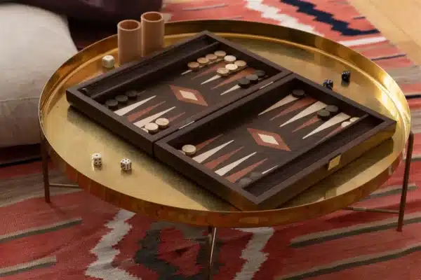 holz leute backgammon walnusswurzel 2