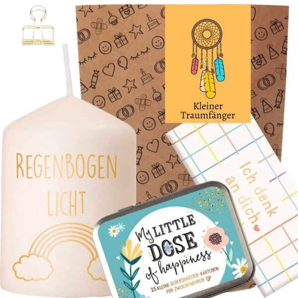 geschenkset traumfaenger regenbogenlicht