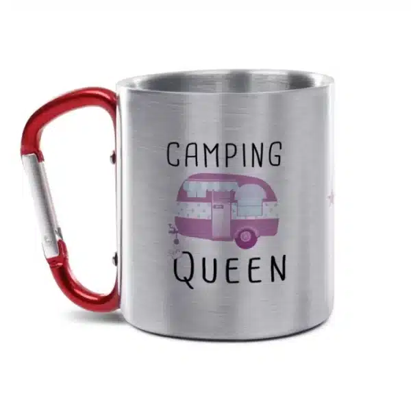 karabiner tassen camping queen