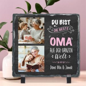 schiefertafel beste oma