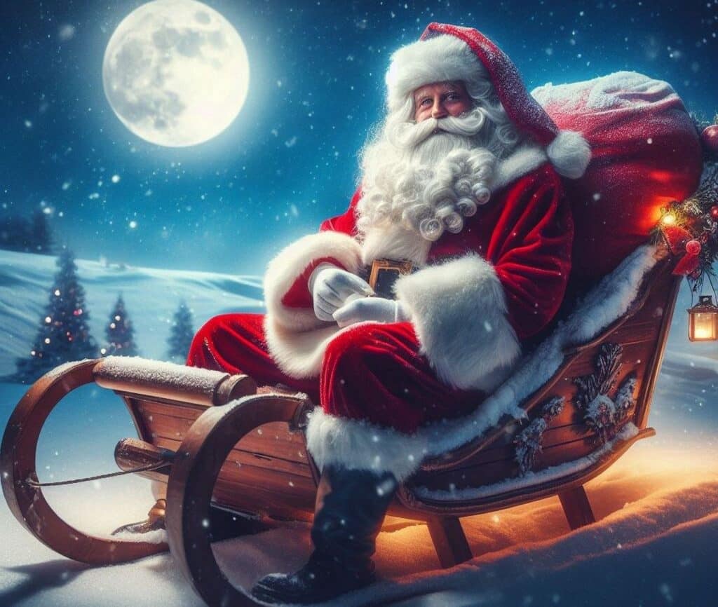 post von santa claus