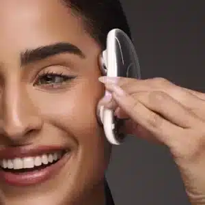 ZIIP HALO Gesichtsstraffung, ein rundes Gesichtsgerät.